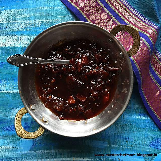 Tam Brahm Style Thakkali Sweet Pachadi 