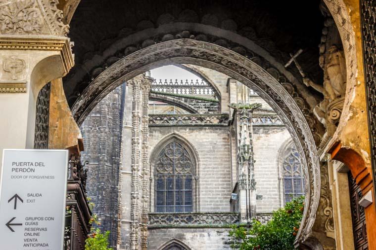 Detalhe da Catedral de Sevilha