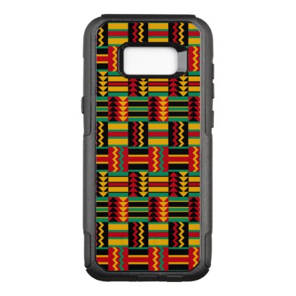 Modern Abstract African Art Pride Red Yellow Green OtterBox Commuter Samsung Galaxy S8+ Case