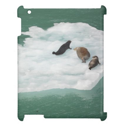 Seals on an Iceberg Ipad Case