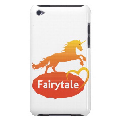 Fairytale Unicorn with Love iPod Touch Cover