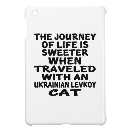 Traveled With Ukrainian Levkoy Cat Cover For The iPad Mini
