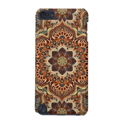 Colorful abstract ethnic floral mandala pattern de iPod touch 5G cover