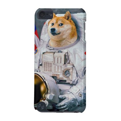 Doge astronaut-doge-shibe-doge dog-cute doge iPod touch (5th generation) cover