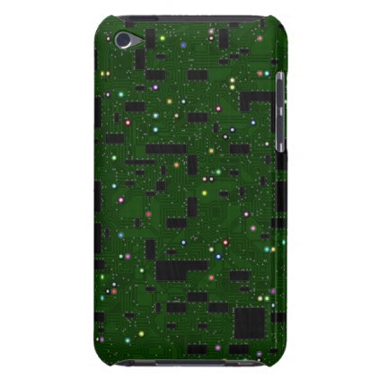 Green Circuit Board iPod Touch Cover