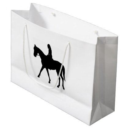 Girl on Horse Large Gift Bag