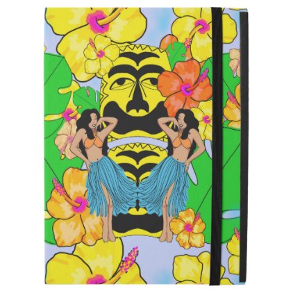 Retro tiki hula tropical iPad Pro 12.9" case