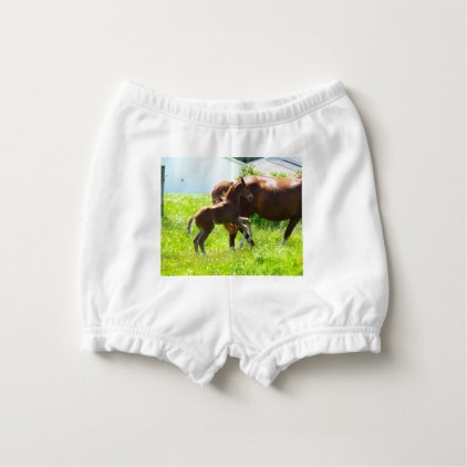 Horse Pony Baby Foal Cute Diaper Cover