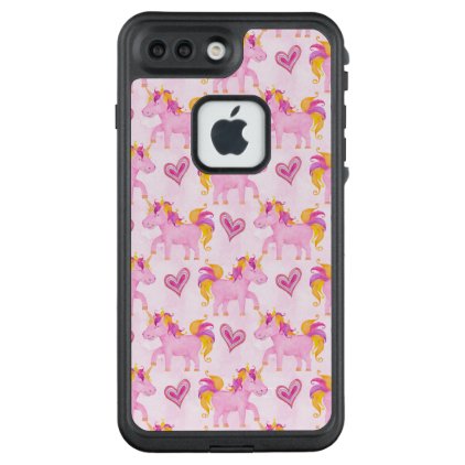 Watercolor Unicorns LifeProof FRĒ iPhone 7 Plus Case