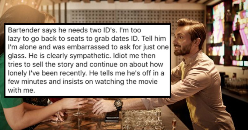 Awkward Guy Tries to Lie to A Bartender and Ends Up On A Date With Him