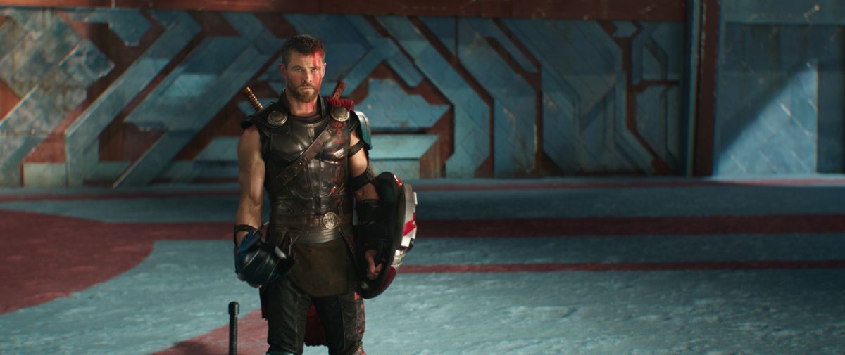 Marvel Studios' THOR: RAGNAROK Thor (Chris Hemsworth) Ph: Teaser Film Frame Â©Marvel Studios 2017