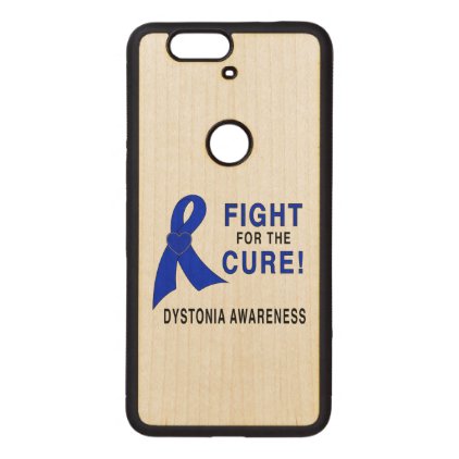 Dysstonia Awareness: Fight for the Cure! Wood Nexus 6P Case