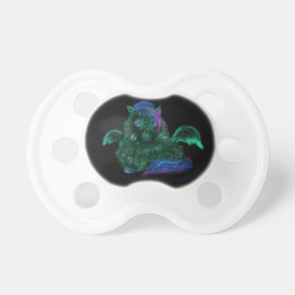 Fluffy Dragon Pony Pacifier