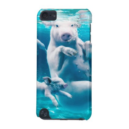 Pig beach - swimming pigs - funny pig iPod touch 5G cover