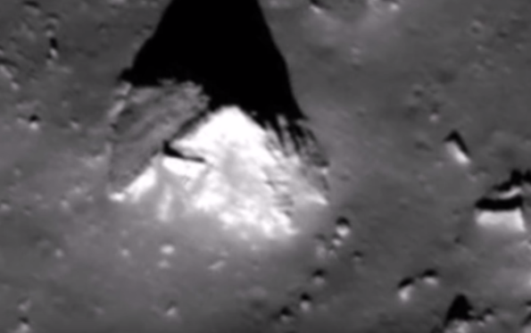 Shocking News: An Ancient Pyramid Located On The Moon