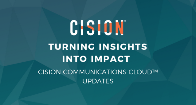 Cision Communications Cloud Updates