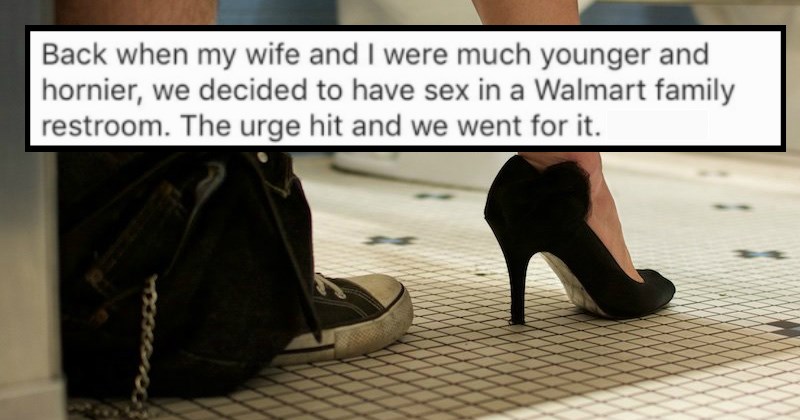 Guy Recounts the Hilarious Story of the Time He Got Caught Having Sex In A Bathroom With His Wife