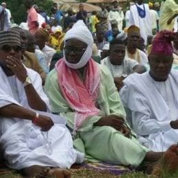 Fayose's Sallah Attire: Muslims Slam Governor For Committing Sacrilege