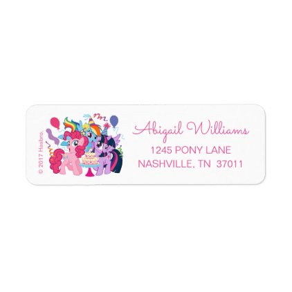 My Little Pony | Birthday Label