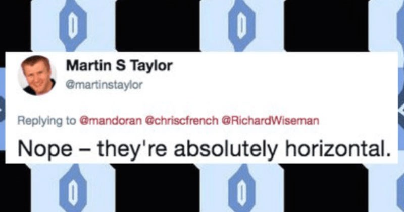 People are going insane in their reactions on Twitter to this confusing optical illusion.
