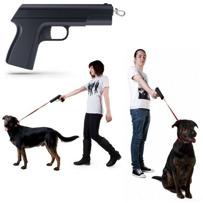 Who Wouldn't Love To Look Like They're About To Shoot Their Dog?