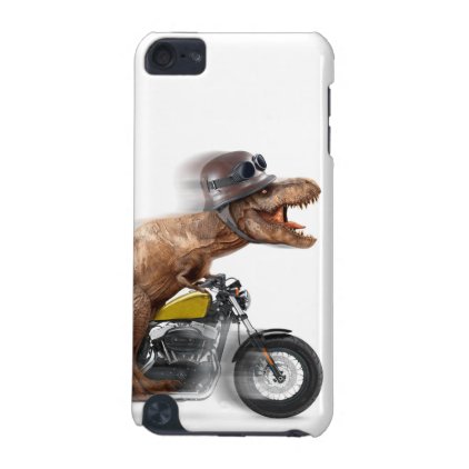 T rex motorcycle-tyrannosaurus-t rex - dinosaur iPod touch (5th generation) cover