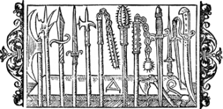 Armas medievales. Fuente: http://ift.tt/2uu1NkM