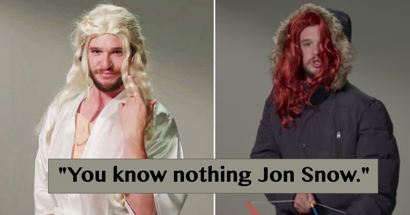 Kit Harrington Auditions For Other 'Game of Thrones' Roles in This Hilarious 'Leaked Footage'