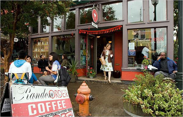 Alberta Street, Portland; small business concept
