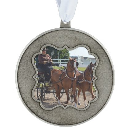 walnut hill carriage driving horse show ornament