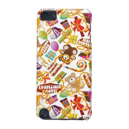 Happy Birthday Pattern Illustration iPod Touch 5G Cover