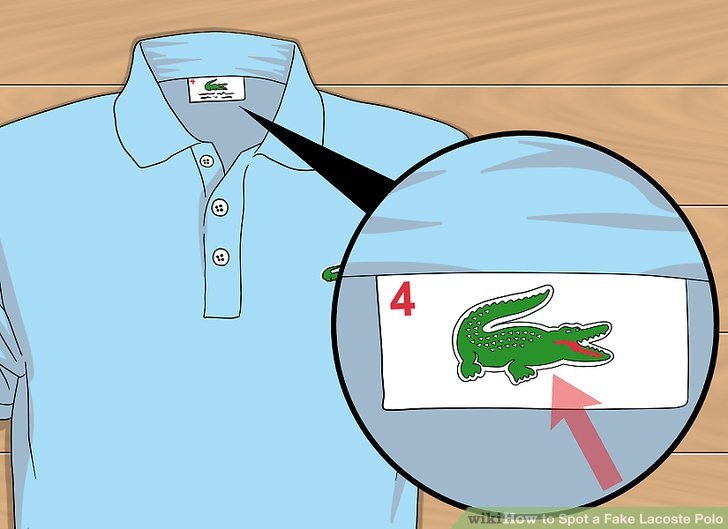how to spot a fake lacoste