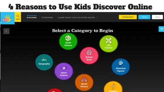 4 Reasons to Use Kids Discover Online