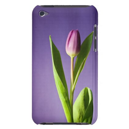 Purple tulip barely there iPod cover