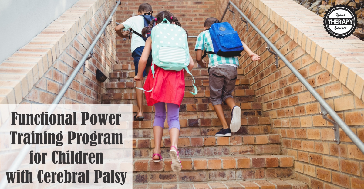Functional Power Training Program for Children with Cerebral Palsy