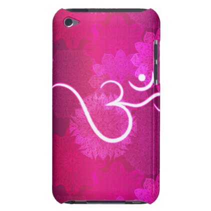 Indian ornament pattern with ohm symbol barely there iPod case