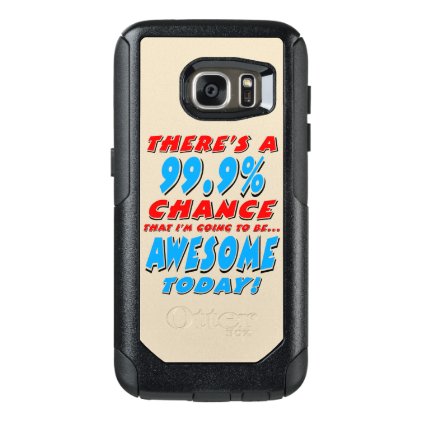 99.9% GOING TO BE AWESOME (blk) OtterBox Samsung Galaxy S7 Case