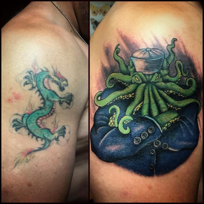 Cover Up Tattoo 45