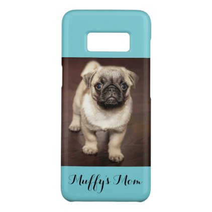 Personalized Pet Mom Photo Samsung S8 Phone Case