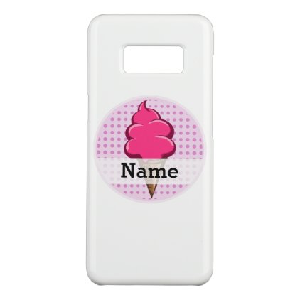Cute pink personalized ice cream for girls Case-Mate samsung galaxy s8 case