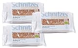 Schnitzer Inka Brot mit Amaranth -Glutenfrei- (2*3 Scheiben) 250g Bio Brot, 3er Pack (3 x 250 g)