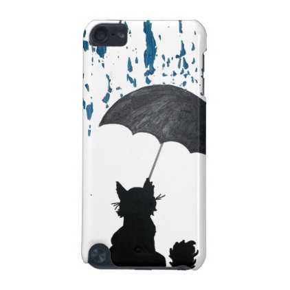 Cat Under Umbrella iPod Touch 5G Cover