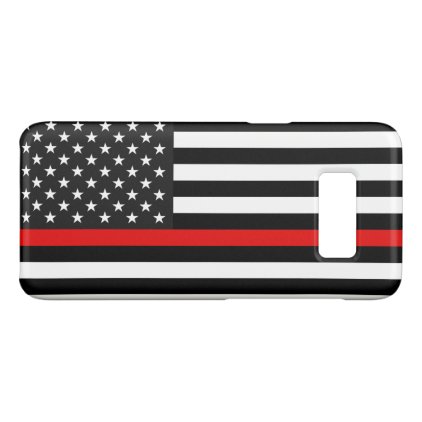 Thin Red Line American Flag Case-Mate Samsung Galaxy S8 Case