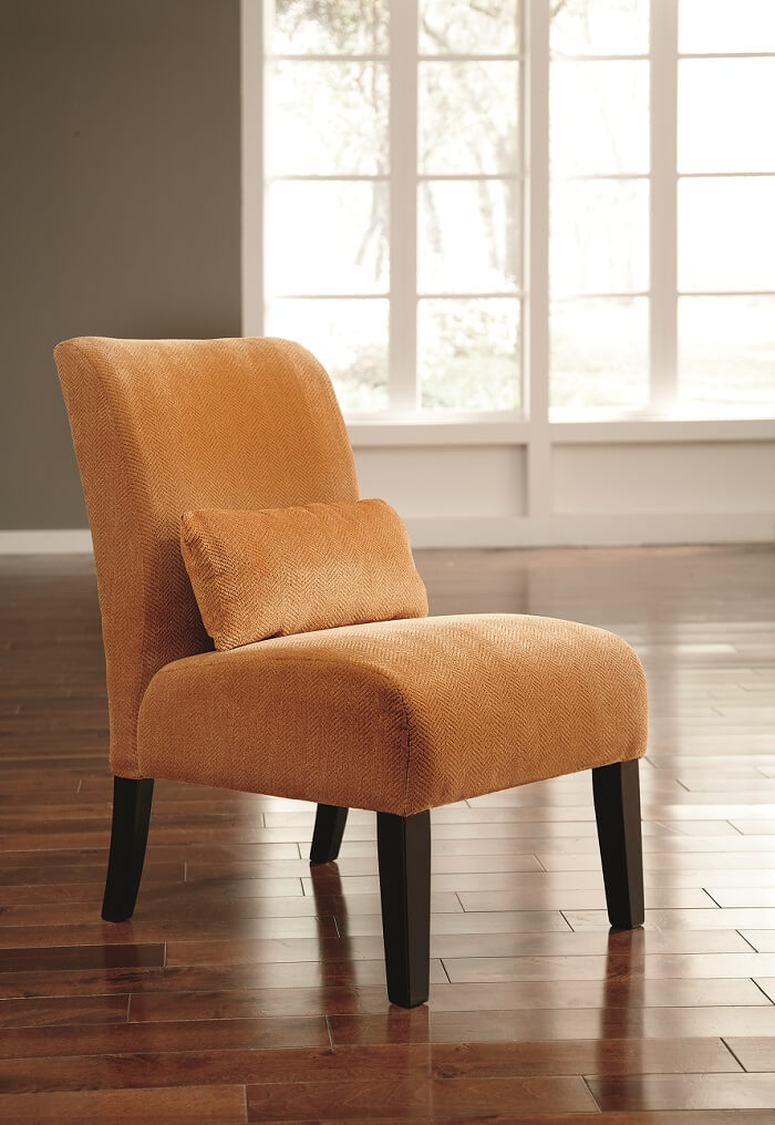 The Orange Annora Chair Puts an Accent on Fresh