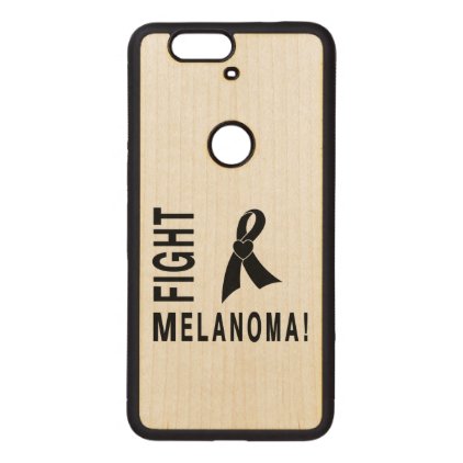 Fight Melanoma Wood Nexus 6P Case