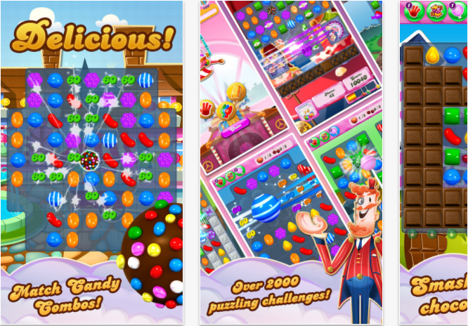 Candy-Crush-Saga Best Arcade Games for iPhone and iPad