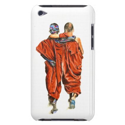 Buddhist monks iPod touch Case-Mate case