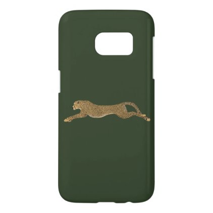 Cheetah Samsung Galaxy S7, Barely There Phone Case