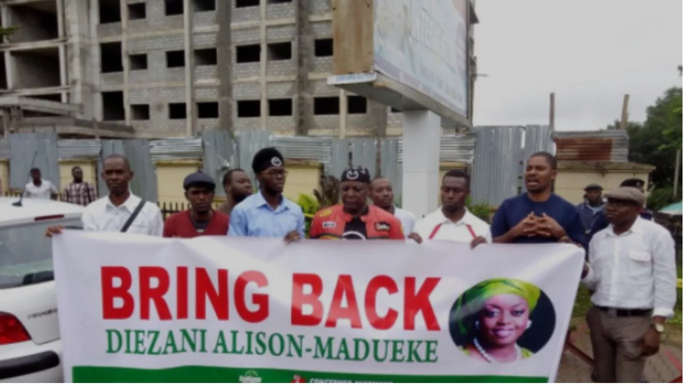 Diezani: Charly Boy Leads Matched Protest To Bring Back Alison-Madueke