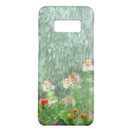 Flower Garden in the Rain Galaxy S8 Case